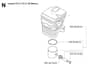 Husqvarna 240F - Cylinder Piston