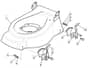 HP 48 EL - 2008 - 294484068/BQ - Mountfield Rotary Mower Height Adjusting Diagram