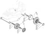M41 HP - 2007 - 292501043/MO7 - Mountfield Rotary Mower Wheels Diagram