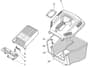 M5010 PD - 2009 - 292502043/M09 - Mountfield Rotary Mower Grass Bag Diagram