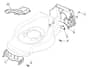 HP180 - 2015-2018 - 299174623/M15 - Mountfield Rotary Mower Front Conveyor Diagram