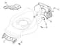 HP454 - 2016-2018 - 299024643/BQ - Mountfield Rotary Mower Height Adjusting Diagram