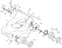 M411 PD - 2011 - 297412043/M11 - Mountfield Rotary Mower Deck Diagram