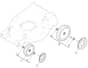 S481 HP - 2019-2020 - 294501843/M19 - Mountfield Rotary Mower Wheels Diagram