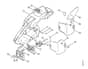 Stihl 032 Av Handle Frame, Air Filter - G-Group