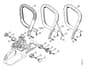 Stihl 036 Pro Av System, Handlebar - J-Group