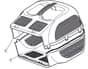 EL 350 - 2007 - 297353653/ME7 - Mountfield Rotary Mower Grass Bag Diagram