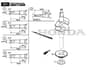 HP425 - 2019-2021 - 2L0431038/M19 - Mountfield Rotary Mower Crankshaft Diagram