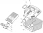 M4510 HP - 2008 - 292451043/M08 - Mountfield Rotary Mower Grass Bag Diagram