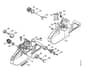 Stihl 036 Qs Tank Housing, Av-System - K-Group