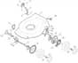 EL 460 PD - 2010 - 299480673/M10 - Mountfield Rotary Mower Height Adjusting Diagram