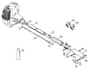 Genuine Stihl KM85 / Q - Drive tube assembly