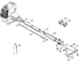 Genuine Stihl KM85 R / Q - Drive tube assembly
