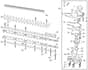 MHJ 2424 - 2017-2020 - 252900023/M14 - Mountfield Hedge Trimmer Blade Diagram
