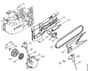 Genuine Stihl TS460 / G - Rewind starter