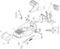 M4510 HP - 2009 - 292451043/M09 - Mountfield Rotary Mower Deck Diagram