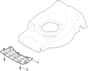 S46 HP Li - 2016 - 295485003/M16 - Mountfield Rotary Mower Mask Diagram