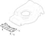S46 PD Li - 2016 - 295486003/M16 - Mountfield Rotary Mower Mask Diagram