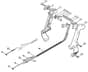 Genuine Stihl SR340 / K - Control handle (46.2001)