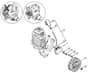 Genuine Stihl KM100 / E - Ignition system