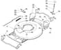 MULTICLIP 500 PD - 2011 - 291502023/M10 - Mountfield Rotary Mower Deck Diagram