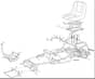 Hayter Heritage RS17-102H - 149C (149C001001 - 149C099999) - Seat Assembly