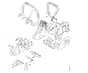 Stihl 038 W Handlebar, Chain Sprocket Cover - O-Group