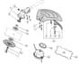 MB 4303 - 2010 - 281622003/MO9 - Mountfield Brushcutter Gear Head Diagram