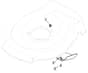 MTF 4820 HP - 2013-2014 - 299481023/MTF - Mountfield Rotary Mower Belt Protection Diagram
