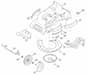 Genuine Stihl RM545.0 VM / D - Housing, Front axle