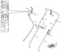 EL 33 - 2005 - 297307963/MOU - Mountfield Rotary Mower Upper Handle Diagram