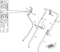 EL 350 - 2006-2007 - 297353653/MO6 - Mountfield Rotary Mower Handle Diagram