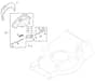 HW531 PD V - 2022 - 294557843/CPL - Mountfield Rotary Mower Ejection Guard Diagram