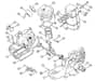 Genuine Stihl TS08 S / A - Crankcase, Cylinder