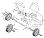 Genuine Stihl TS350 AVE / M - Cutquik cart, Splash guard
