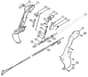 Genuine Stihl SR440 / L - Control handle