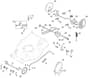 HW531 PD - 2016-2018 - 294556843/M16 - Mountfield Rotary Mower Height Adjusting Diagram