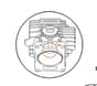 Genuine Stihl Piston 52mm Bore - 1142 030 2009