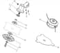 MB 2901 - 2009 - 283720003/MO8 - Mountfield Brushcutter Gear Head Diagram