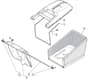 HP425 - 2011-2013 - 294434038/M10 - Mountfield Rotary Mower Grass Bag Diagram