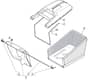 EL 46 HP - 2008-2009 - 294484063/UM8 - Mountfield Rotary Mower Grass Bag Diagram