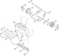 Genuine Stihl GHE105.0 / C - Wheel Carrier