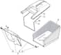 HP 48 EL - 2008 - 294484068/BQ - Mountfield Rotary Mower Grass Bag Diagram