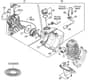 Genuine Stihl KM111 R / B - Rewind starter, Fuel tank