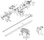 MB 3501 - 2009 - 283820003/MO8 - Mountfield Brushcutter Handle Diagram