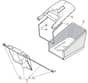 HW460 PD - 2010 - 299486823/AXL - Mountfield Rotary Mower Grass Bag Diagram