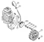 Genuine Stihl KM130 / E - Ignition system