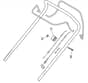 M4820 PD BW EL 4S - 2022 - 299487743/MTF - Mountfield Rotary Mower Handle Diagram