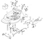 ML5060 PD - 2009 - 295505138/GI - Mountfield Rotary Mower Deck Diagram