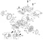 Genuine Stihl RMI422.0 PC / C - Lower housing, chassis